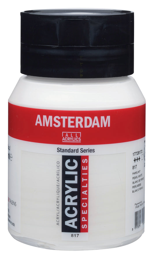AMSTERDAM Acrylfarbe 500ml 17728172 perlweiss 817