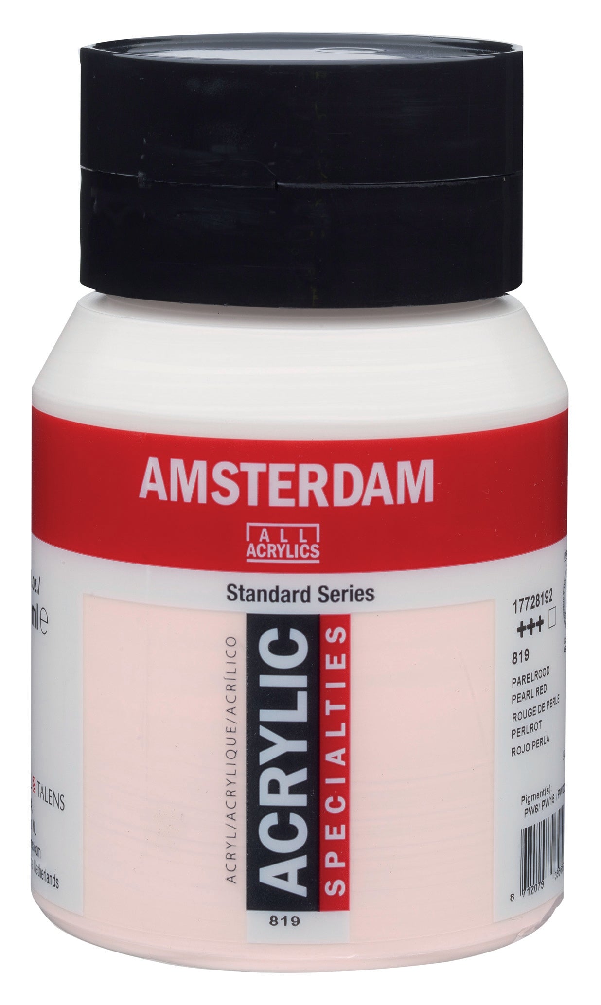 AMSTERDAM Acrylfarbe 500ml 17728192 perlrot 819