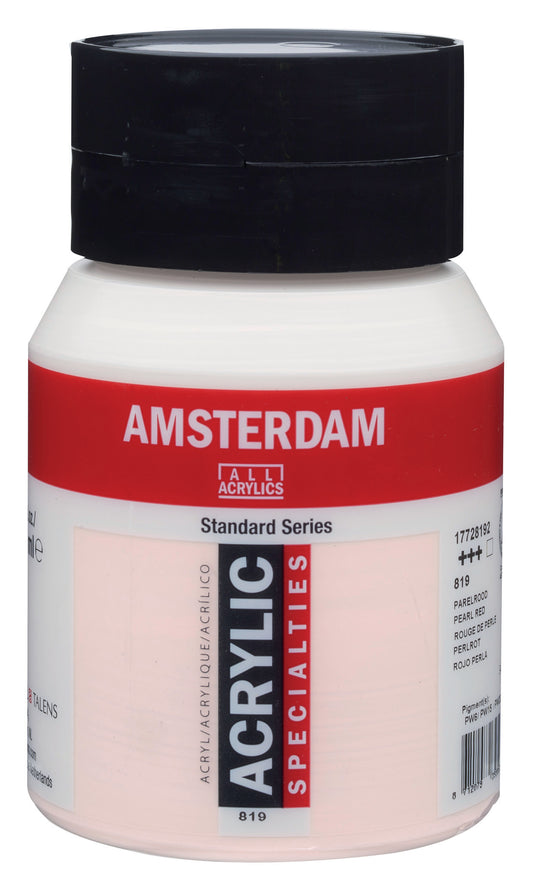 AMSTERDAM Acrylfarbe 500ml 17728192 perlrot 819