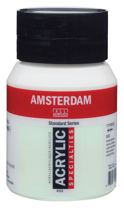 AMSTERDAM Acrylfarbe 500ml 17728222 perlgrün 822