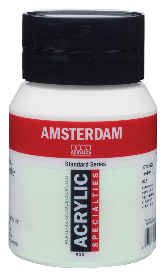 AMSTERDAM Acrylfarbe 500ml 17728222 perlgrün 822
