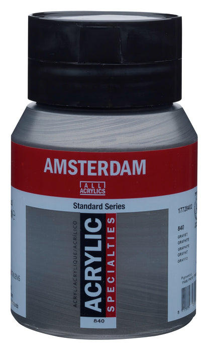 AMSTERDAM Acrylfarbe 500ml 17728402 graphit 840
