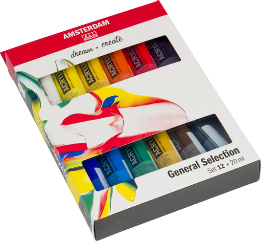 AMSTERDAM Standard Series Acryl Set 17820412 12x20ml