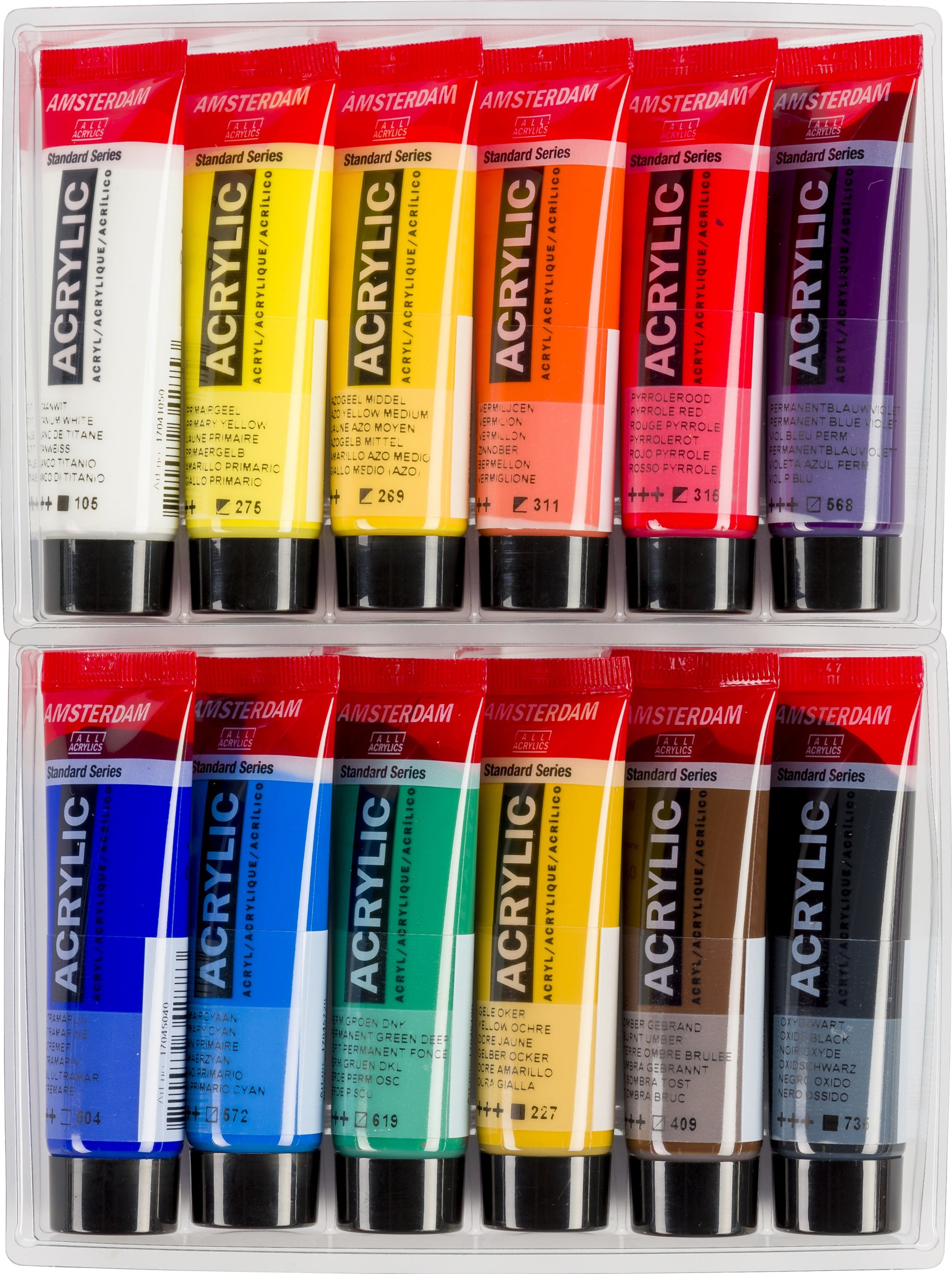 AMSTERDAM Standard Series Acryl Set 17820412 12x20ml