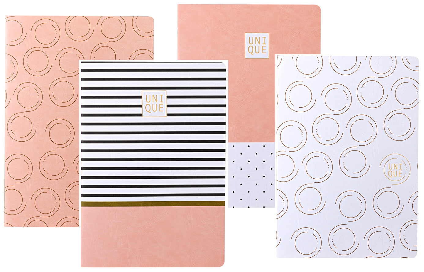 ANCOR Notizheft A5 UNIQUE 094978 assort., lines, 90g 48 Bl.