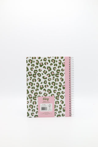 ANCOR Spiralbuch A5 WILD 104660 assort., lines, 90g 80 Bl.