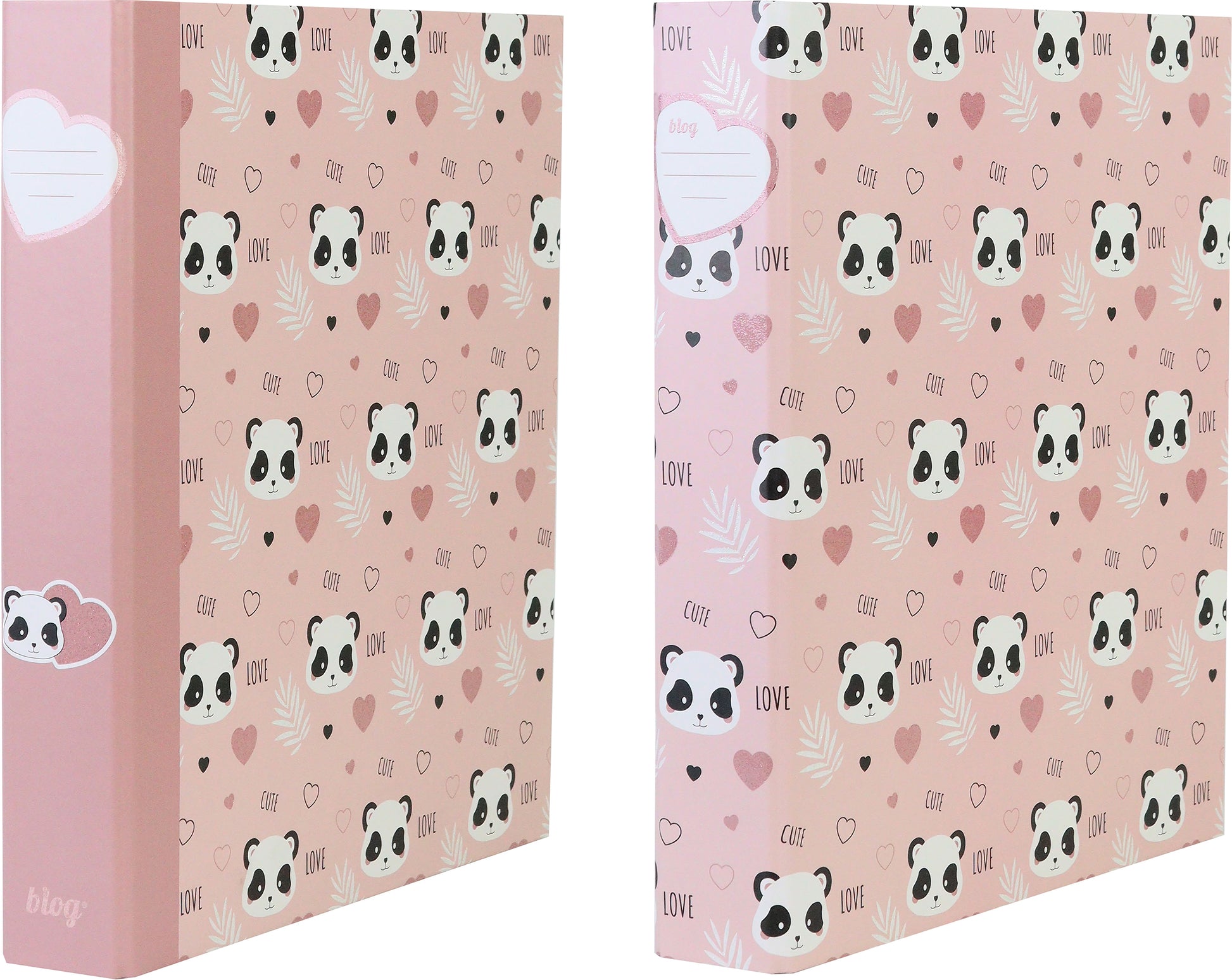 ANCOR Ringbuch A4 117035 B'LOG CUTE PANDA, 4 ringe