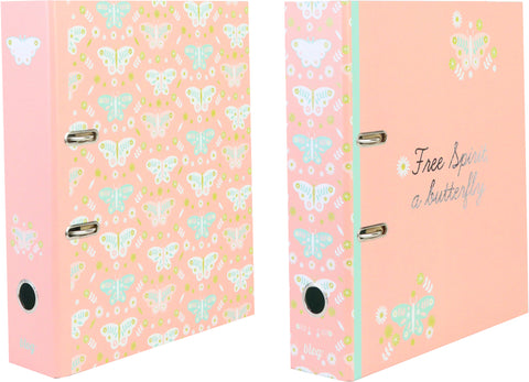 ANCOR Hebelordner 8cm 117981 B'LOG BUTTERFLIES, A4