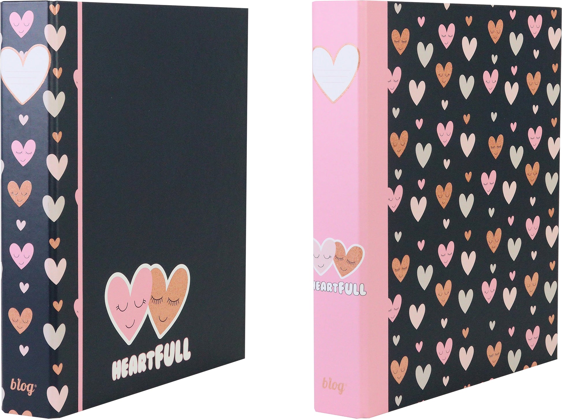 ANCOR Ringbuch A4 118209 B'LOG HEARTS, 4 Ringe