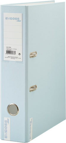 ANCOR Ordner 8cm Emboss 84788 blau A4