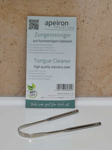 APEIRON Apeiron tongue cleaner, high quality stainless steel
