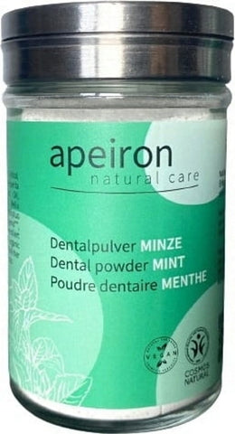 APEIRON Dentalpulver Minze