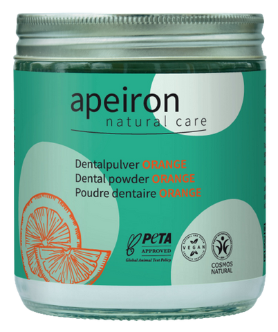 APEIRON Dentalpulver Orange Nachfüllglas