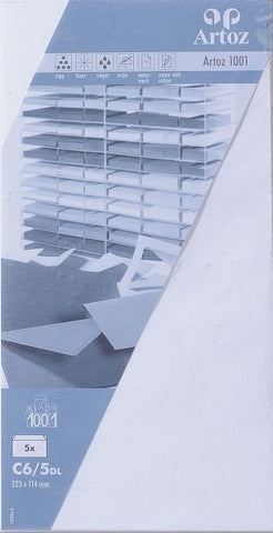 ARTOZ Couverts 1001 C6/5 107294182 100g, blütenweiss 5 Stück