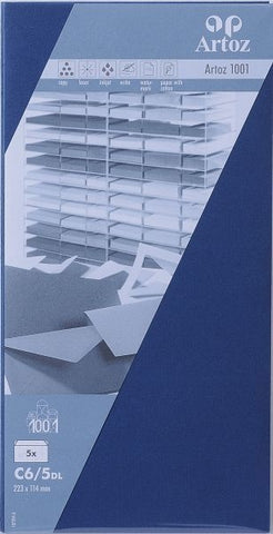 ARTOZ Couverts 1001 C6/5 107294184 100g, classic blau 5 Stück