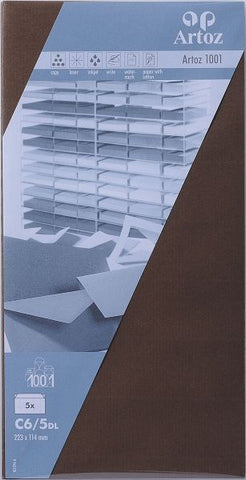 ARTOZ Couverts 1001 C6/5 107294186 100g, braun 5 Stück