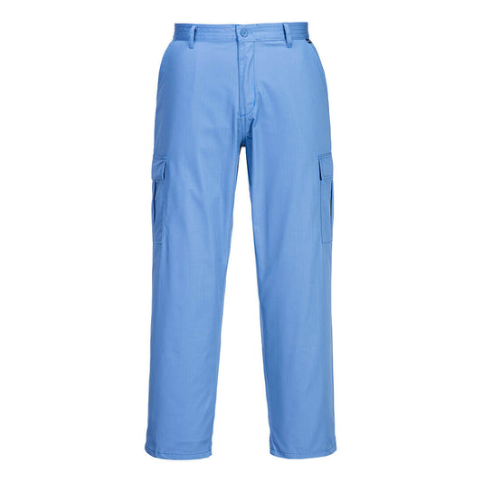 Portwest AS11 Hose – Hellblau – strapazierfähige Arbeitshose