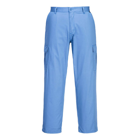 Portwest AS11 Hose – Hellblau – strapazierfähige Arbeitshose