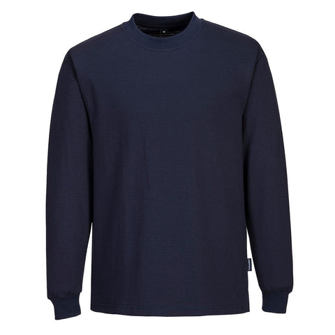 Antistatisches ESD-Langarm-T-Shirt - mit Firmenlogo bedrucken