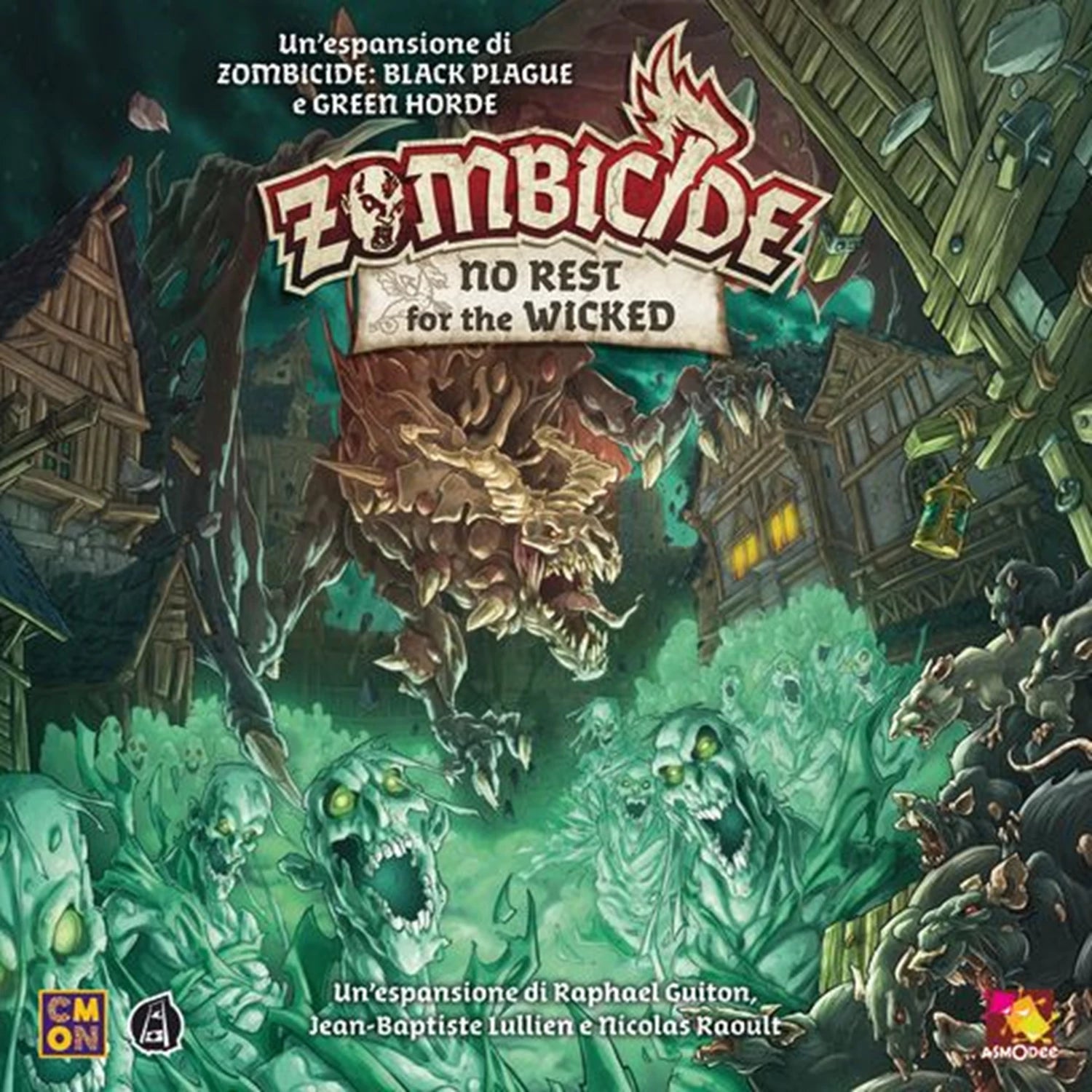 ZOMBICIDE GREEN HORDE NO REST FOR THE WICKED (IT)