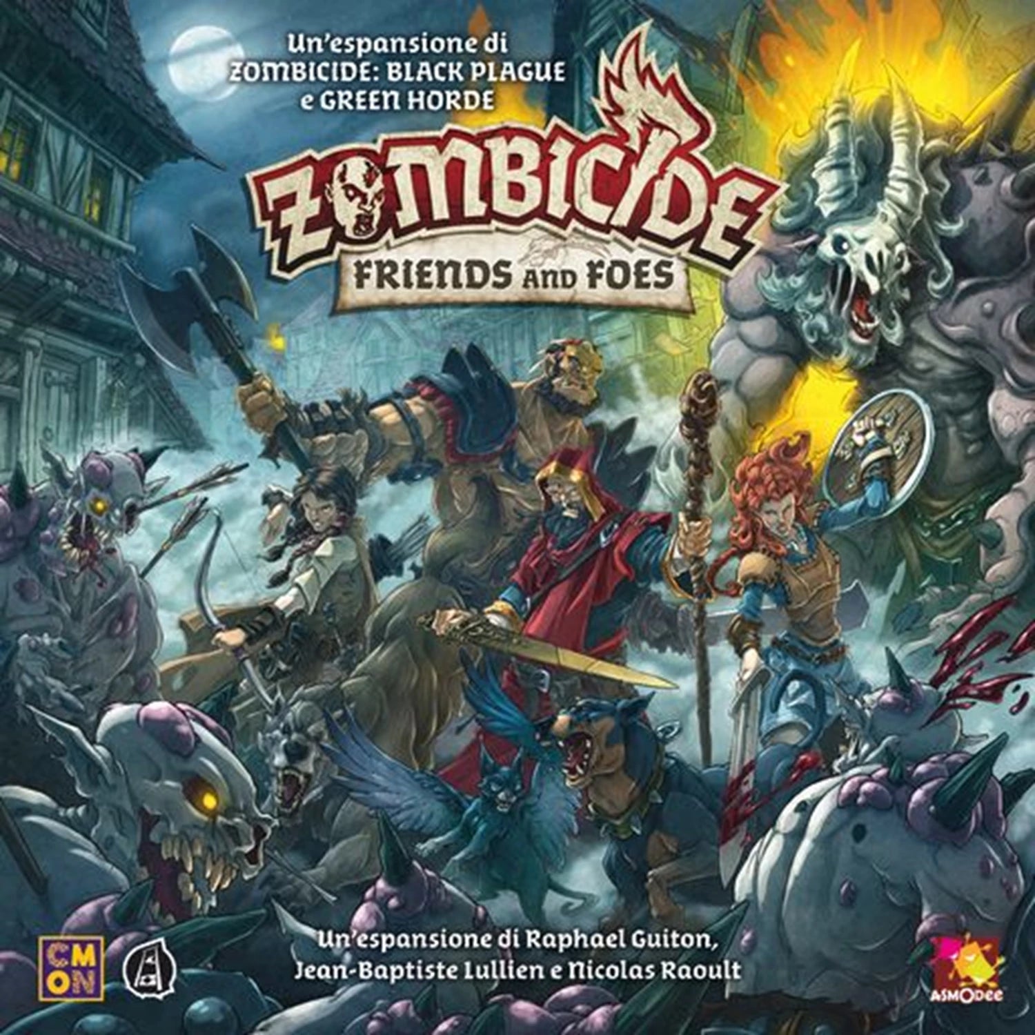 ZOMBICIDE GREEN HORDE FRIENDS AND FOES (IT)