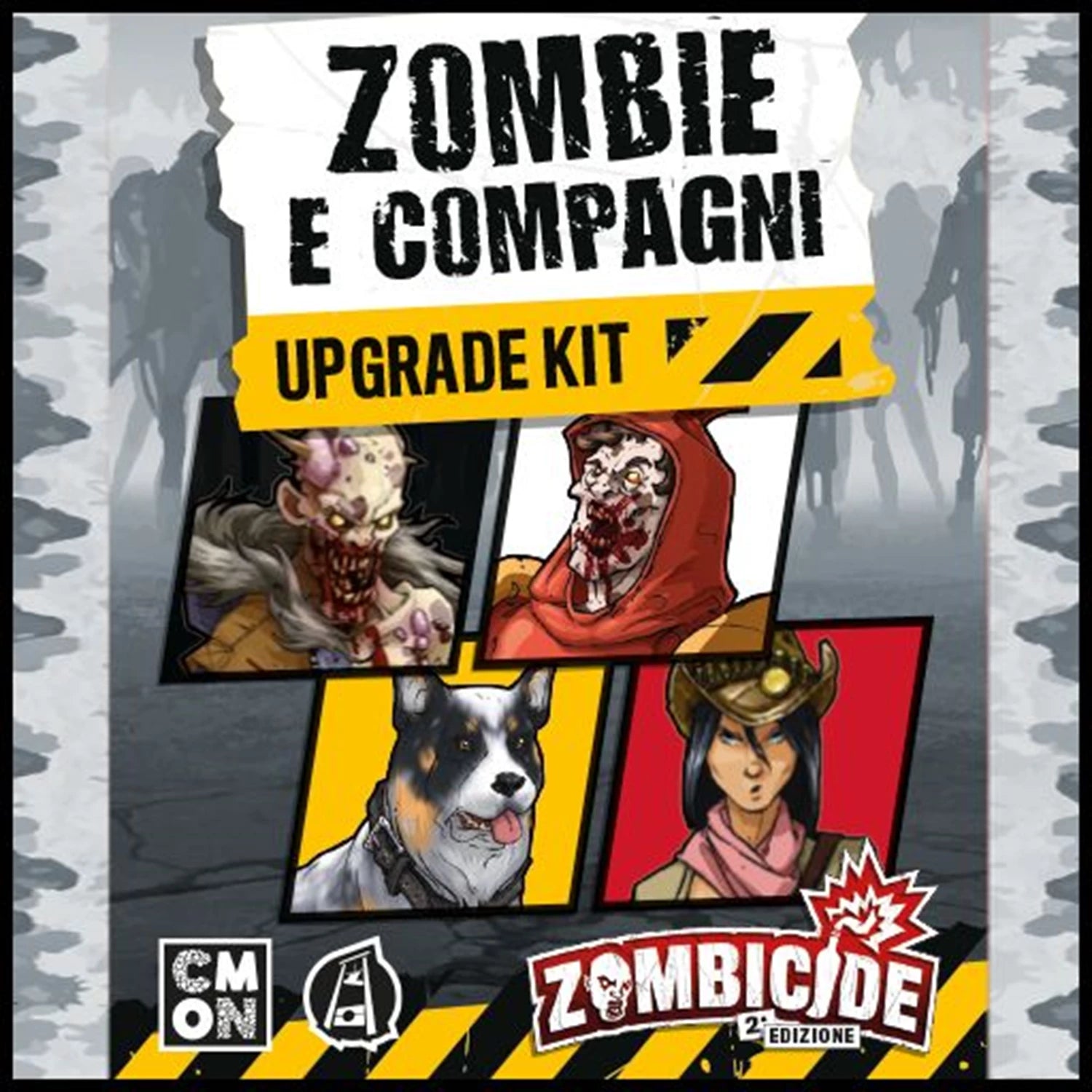 ZOMBICIDE 2A ED. ZOMBIES & COMPANIONS UPGRADE KIT (IT)