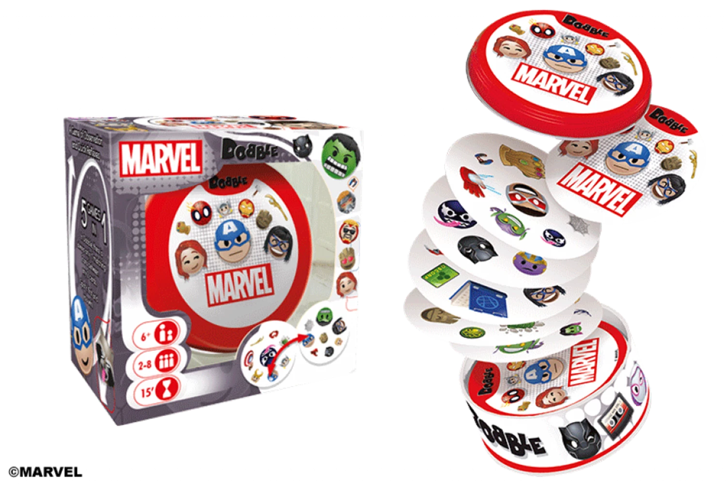 DOBBLE MARVEL EMOJI (FR)