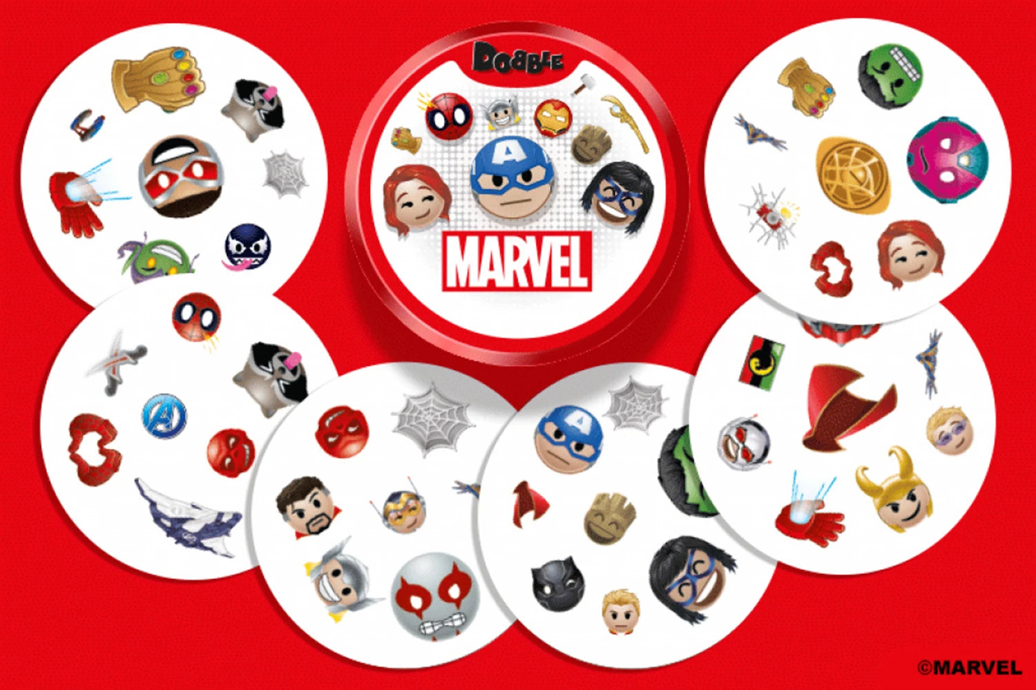 DOBBLE MARVEL EMOJI (FR)