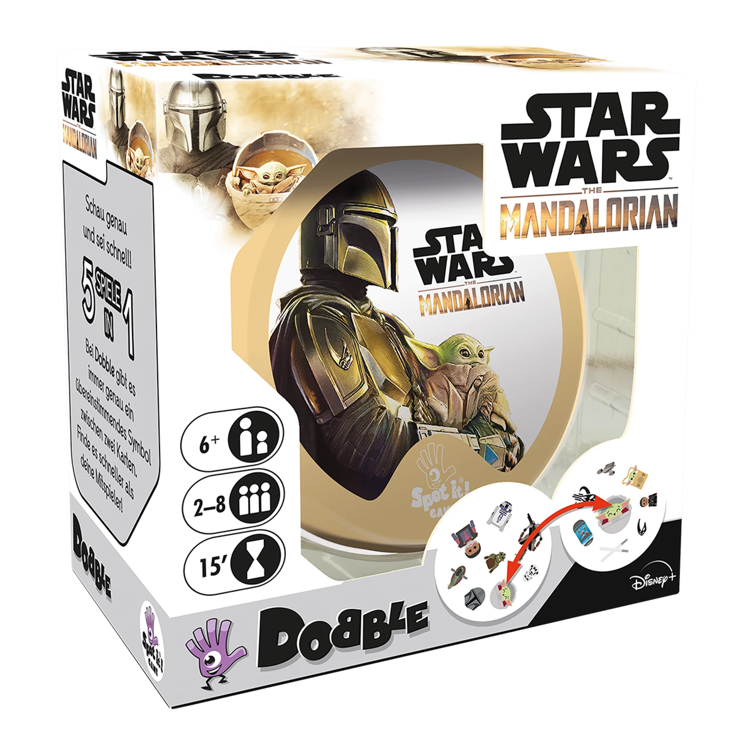 DOBBLE STAR WARS THE MANDALORIAN (DE)