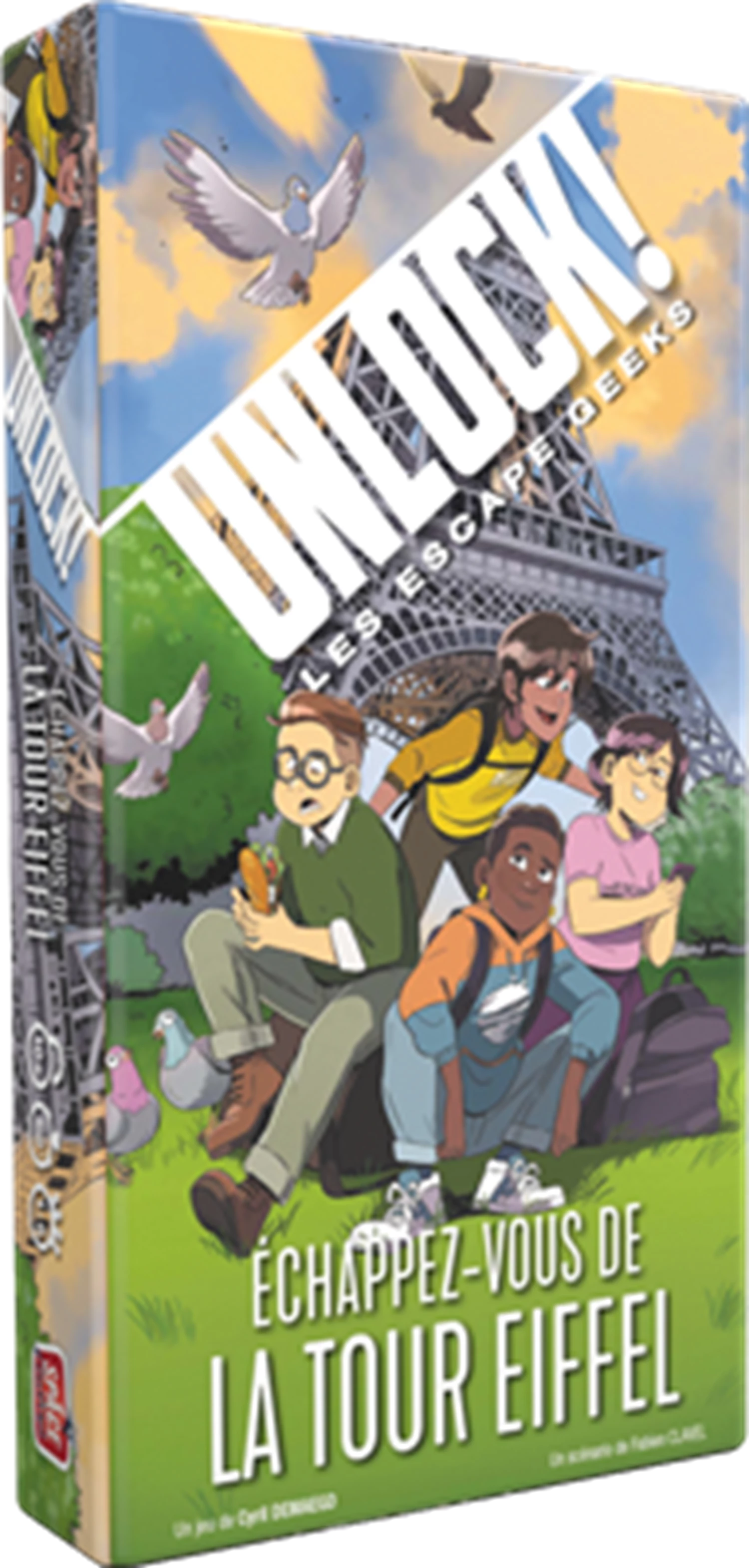 UNLOCK ESCAPE GEEKS LE JEU N°1 ECHAPPEZ-VOUS DE LA TOUR EIFF