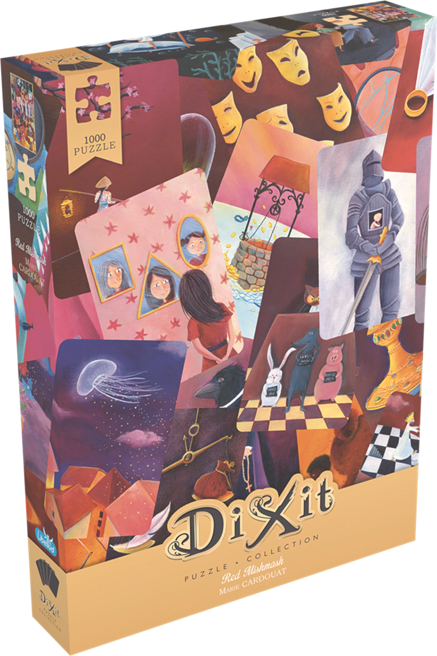 DIXIT PUZZLE 1000 PCS RED MISHMASH (ML)
