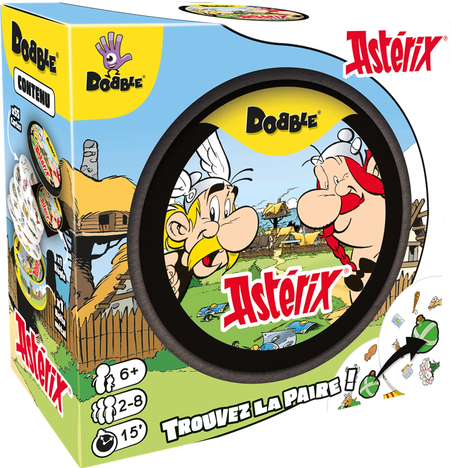 DOBBLE ASTERIX (ECO SLEEVE) (FR)