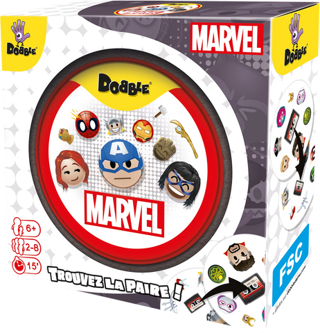 DOBBLE MARVEL EMOJI (ECO SLEEVE) (FR)