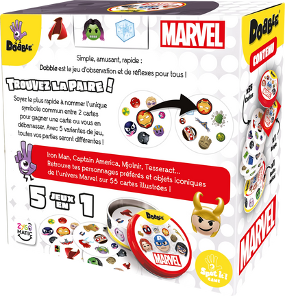 DOBBLE MARVEL EMOJI (ECO SLEEVE) (FR)