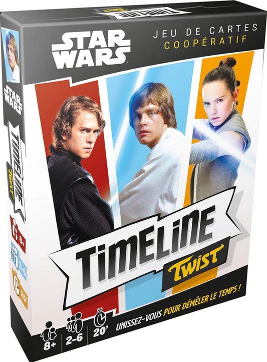 TIMELINE TWIST STAR WARS - 100 CARTES FORMAT BOITE (FR)