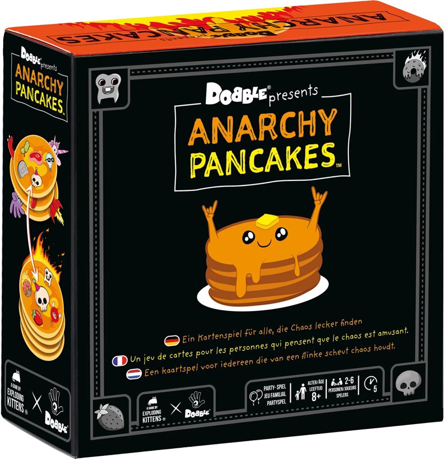 DOBBLE ANARCHY PANCAKES (FR-DE-NL)