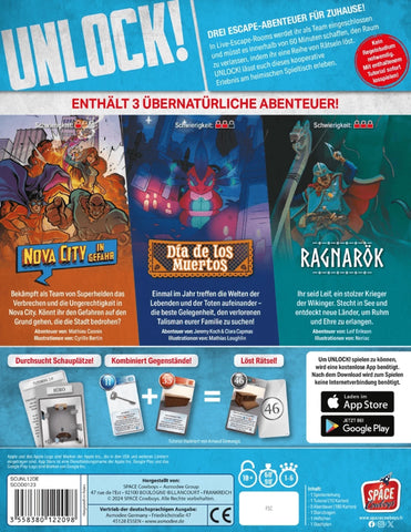 UNLOCK! SUPERNATURAL ADVENTURES (DE)