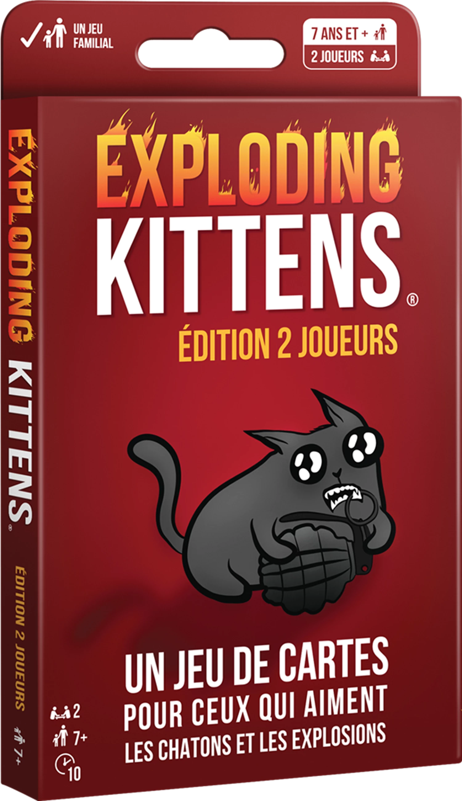 EXPLODING KITTENS EDITION 2 JOUEURS (FR)