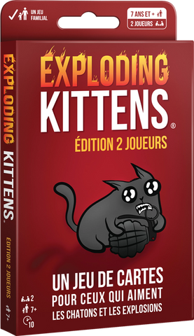 EXPLODING KITTENS EDITION 2 JOUEURS (FR)