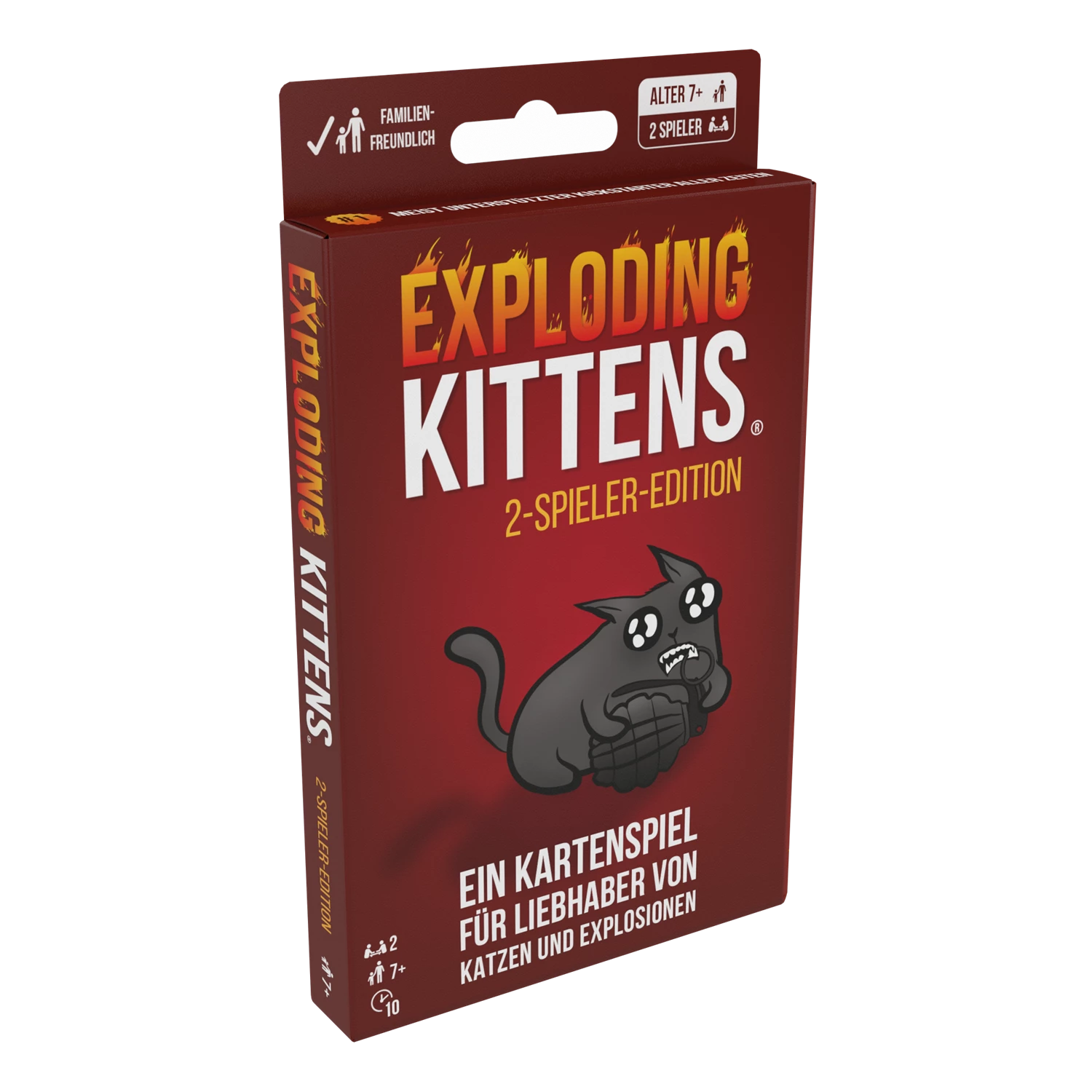 EXPLODING KITTENS 2 SPIELER EDITION (DE)