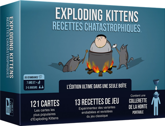 EXPLODING KITTENS RECETTES CHATASTROPHIQUES (FR)