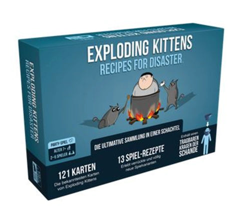 EXPLODING KITTENS RECIPES FOR DISASTER (DE)