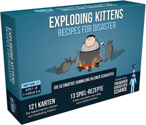 EXPLODING KITTENS RECIPES FOR DISASTER (DE)