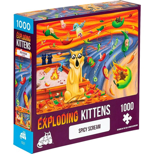 PZ 1000PCS EXPLODING KITTENS SPICY SCREAM (ML)