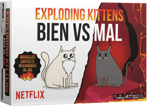 EXPLODING KITTENS BIEN VS MAL (FR)