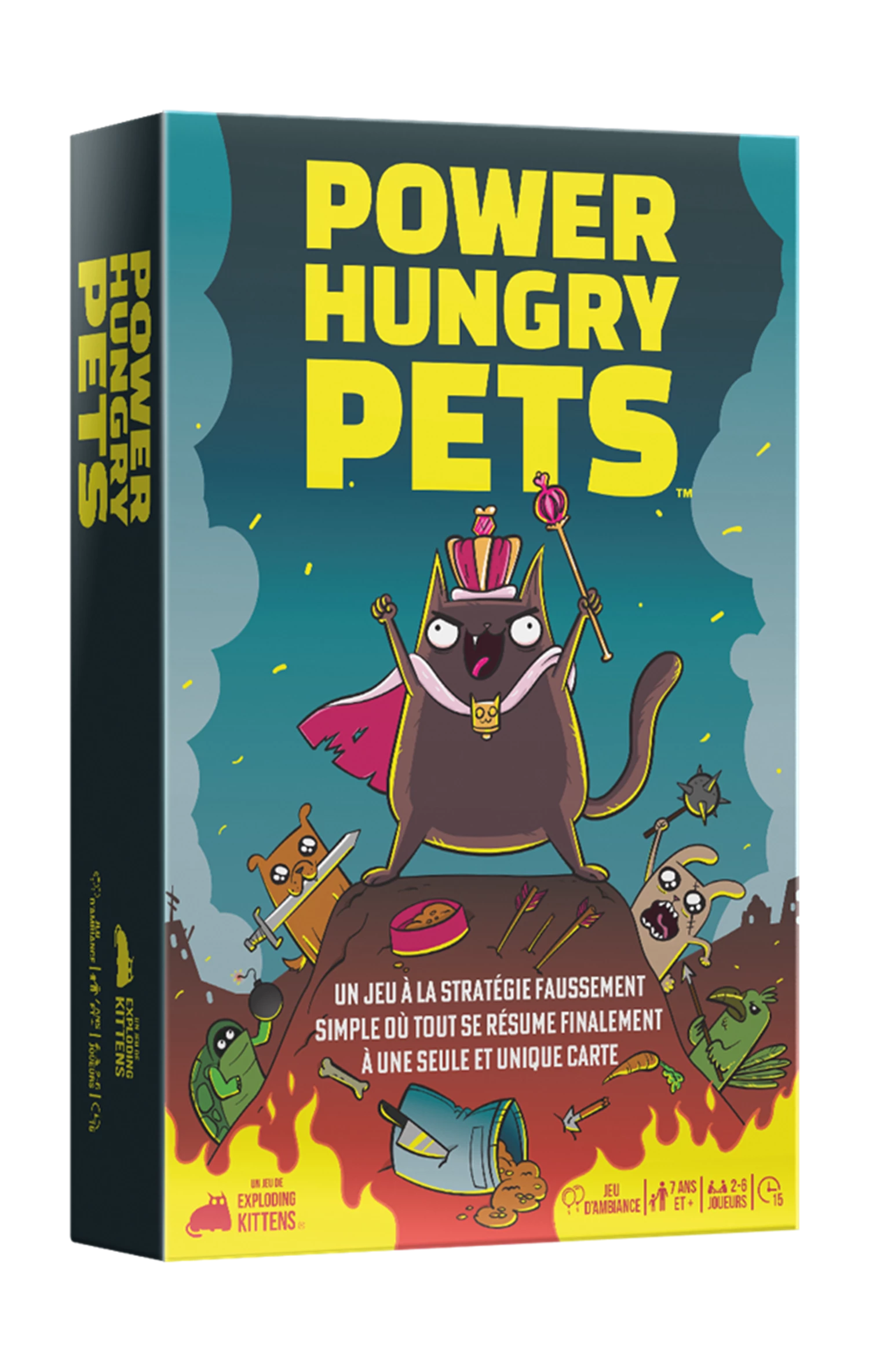 EXPLODING KITTENS POWER HUNGRY PETS (FR)