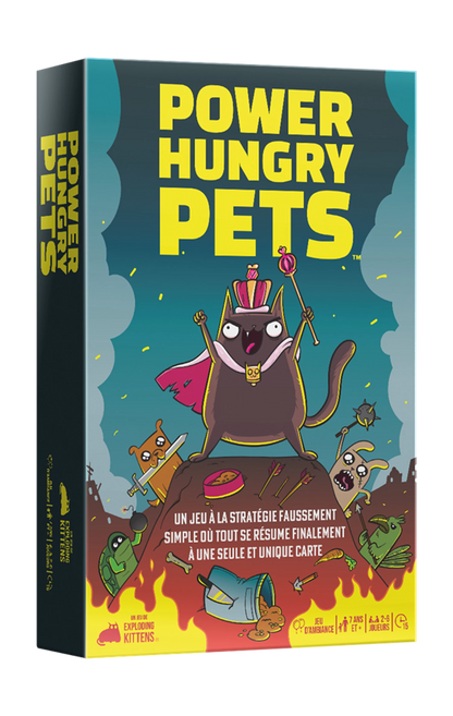 EXPLODING KITTENS POWER HUNGRY PETS (FR)