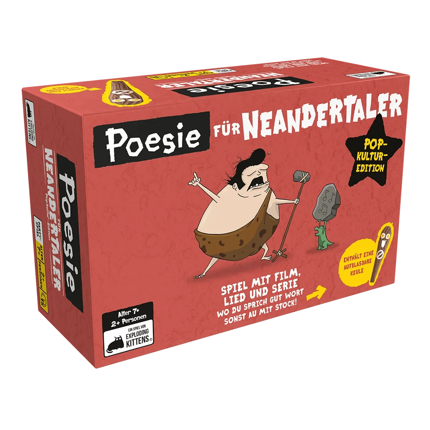 POESIE FUR NEANDERTALER POPKULTUR-EDITION (DE)