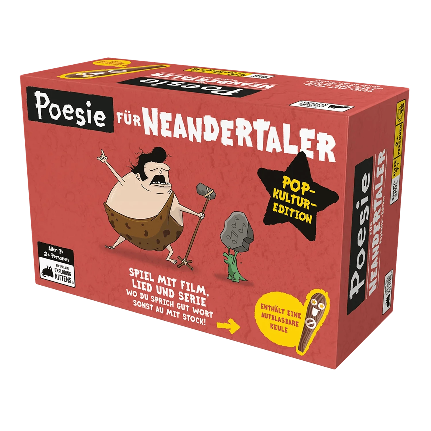 POESIE FUR NEANDERTALER POPKULTUR-EDITION (DE)