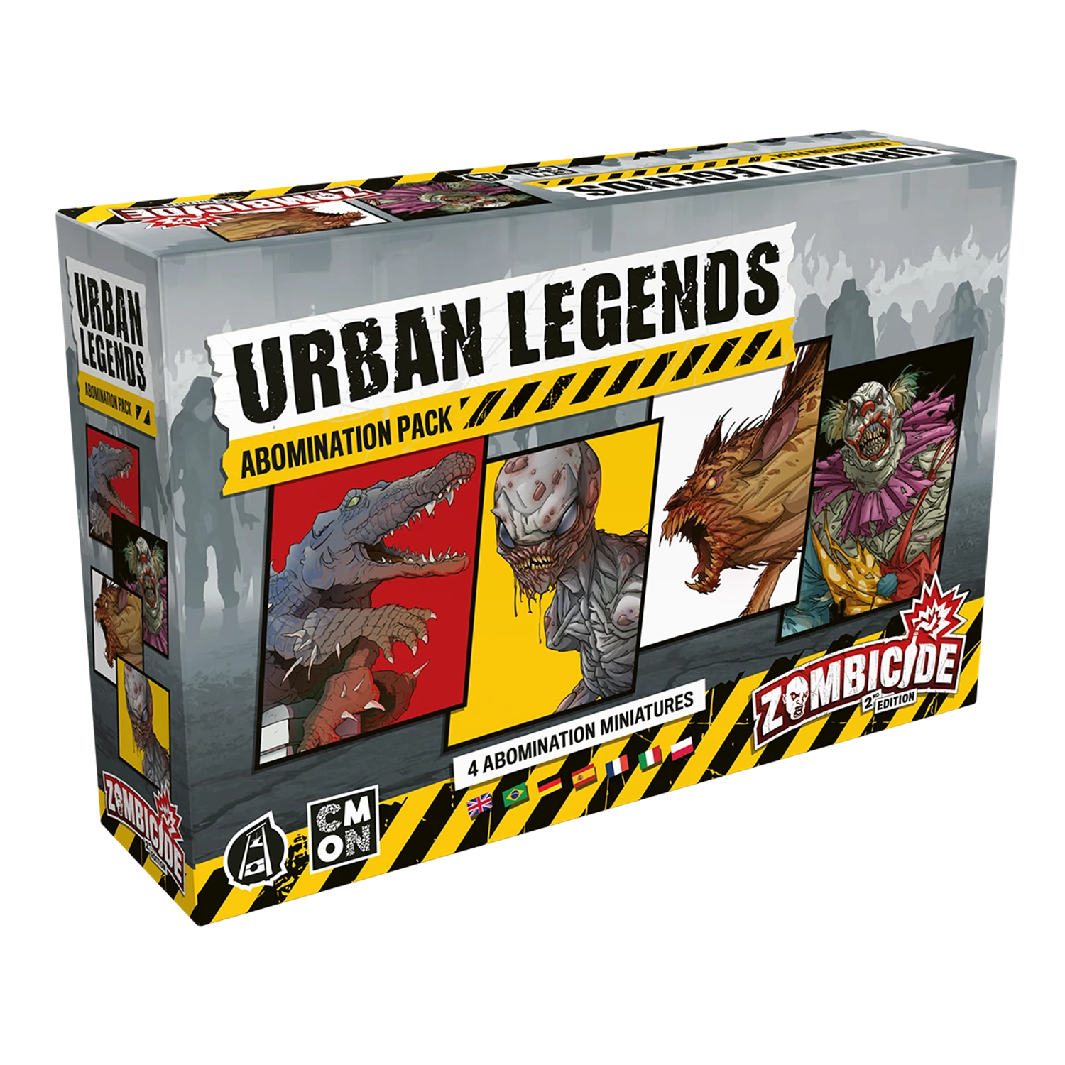 ZOMBICIDE 2. EDITION ERW. URBAN LEGENDS (DE-FR-IT-EN-ES)